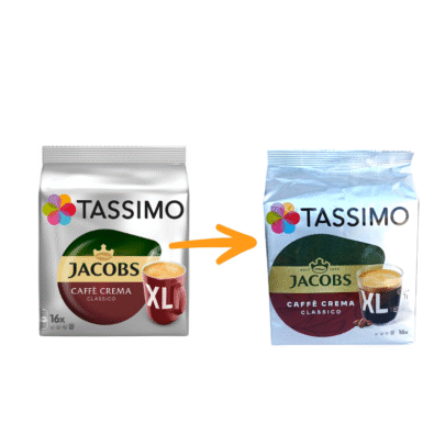 Alternative view of Jacobs Caffe Crema Classico XL – 16 Capsule Tassimo