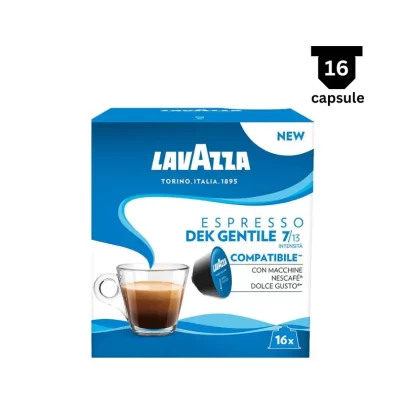 Lavazza Dek Gentile – Compatibil Dolce Gusto- 16 Capsule