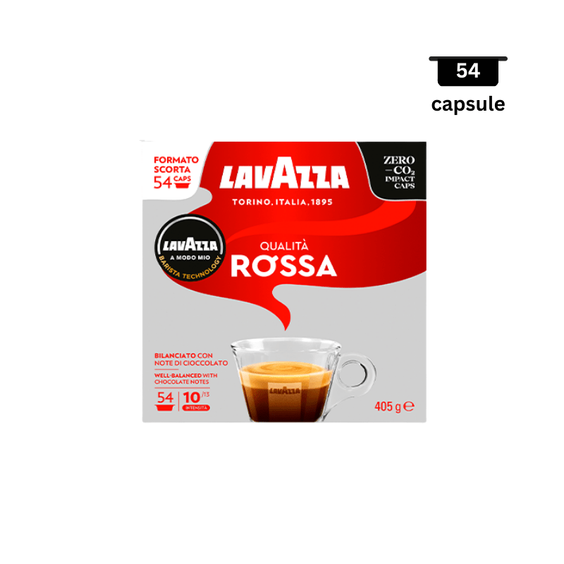 lavazza espresso qualita rossa compatibil a modo mio 54 capsule AromaKaffe