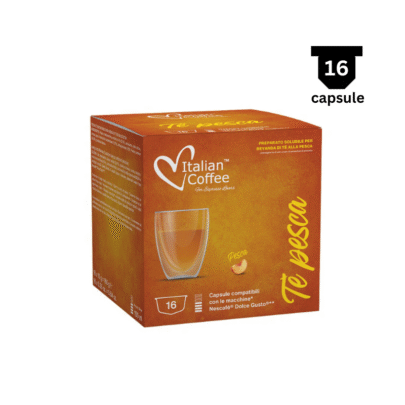Italian Coffee Ceai de Piersici - Compatibil Dolce Gusto- 16 Capsule