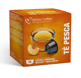 Italian coffee dolce gusto ceai de piersici AromaKaffe