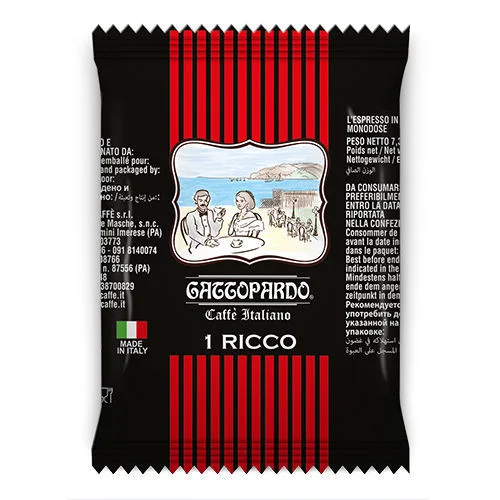 Caffè Gattopardo To.Da Ricco - Compatibil UNO System - 100 capsule - imagine 2