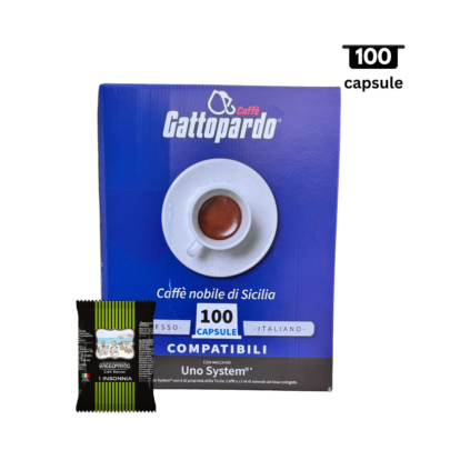 Caffè Gattopardo To.Da Insonnia - Compatibil UNO System - 100 capsule