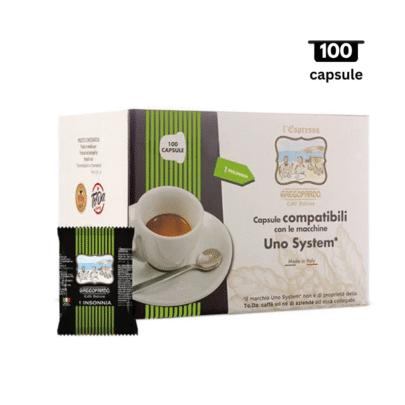 Caffè Gattopardo To.Da Insonnia - Compatibil UNO System - 100 capsule