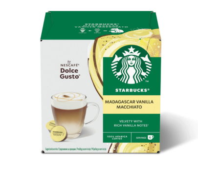 Starbucks Machiato Madagastar Vanilla By Nescafe Dolce Gusto - 12 Capsule (6+6) | AromaKaffe