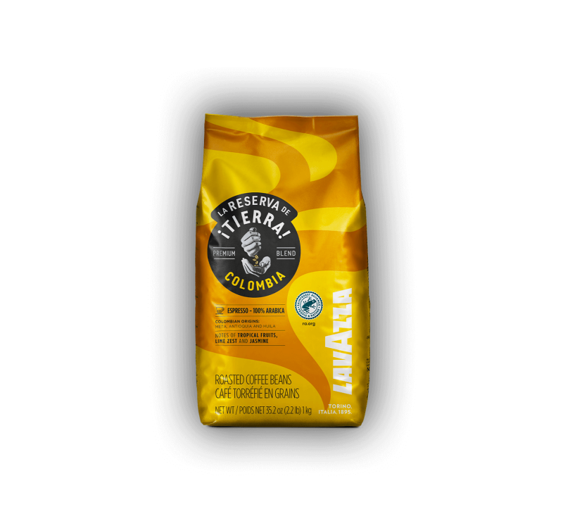 Lavazza Tierra Colombia 100% Arabica - Cafea Boabe- 1kg | AromaKaffe