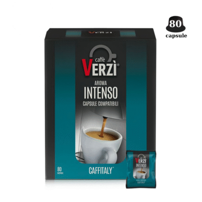 Caffe Verzi Aroma Intenso – Compatibile Cafissimo / Caffitaly- 80 Capsule