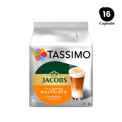 Jacobs Latte Caramel Macchiato – 8 Bauturi Tassimo
