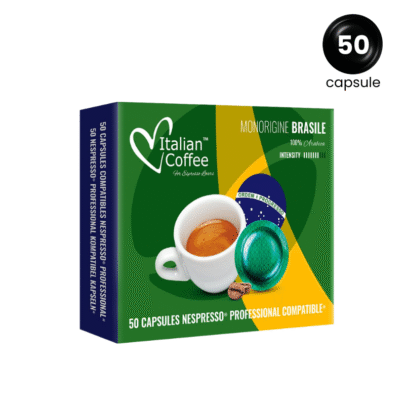 Italian Coffee Brasile -  Compatibil Nespresso Professional - 50 Capsule