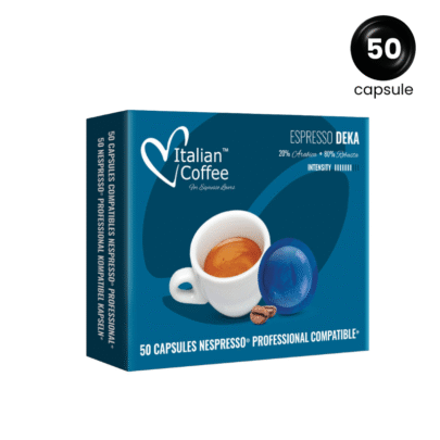 Italian Coffee Decaffeinato -  Compatibil Nespresso Professional - 50 Capsule