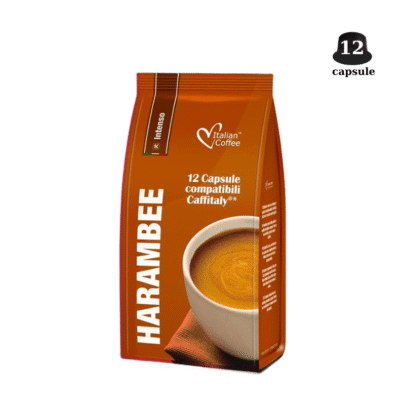 Italian Coffee Harambee - Compatibil Cafissimo -  12 Capsule