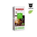 Kimbo Espresso Bio Organic – Compatibil Nespresso- 10 Capsule
