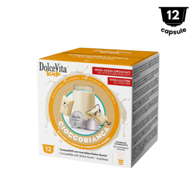 DolceVita Ciocolată Albă - Compatibil Nescafé Dolce Gusto - 12 Capsule