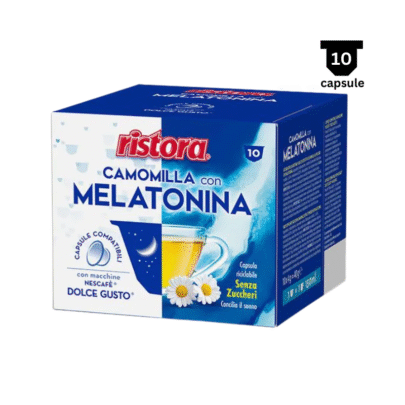 Ristora Ceai de Mușețel si Meltonină Compatibil Dolce Gusto- 10 Capsule