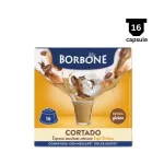 Borbone CORTADO - Băutură Instantanee- Compatibil Dolce Gusto - 16 Capsule
