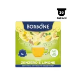 Borbone Ceai de Lămâie și Gimbir - Compatibil Dolce Gusto - 16 Capsule