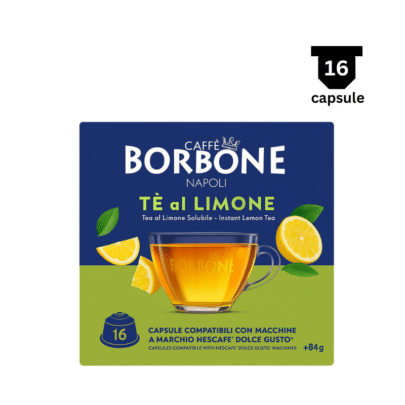 Borbone Ceai de Lămâie - Compatibil Dolce Gusto - 16 Capsule