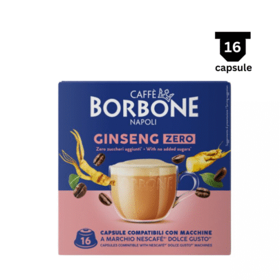 Borbone GINSENG ZERO - Compatibil Dolce Gusto - 16 Capsule