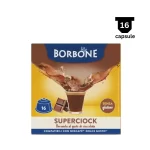 Borbone SUPERCIOCK - Ciocolată -  Compatibil Dolce Gusto - 16 Capsule