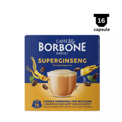 Borbone SUPERGINSENG - Compatibil Dolce Gusto - 16 Capsule