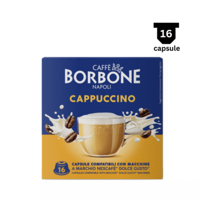 Borbone CAPPUCCIONE -  Compatibil Dolce Gusto - 16 Capsule