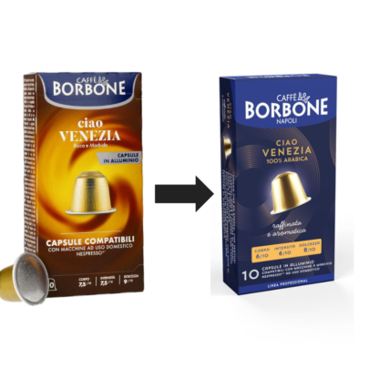 Alternative view of Borbone Venezia 100% Arabica- Compatibil Nespresso - 10 Capsule Aluminiu