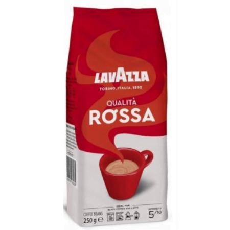 250 g caffe in grani Lavazza Qualita Rossa 1 AromaKaffe