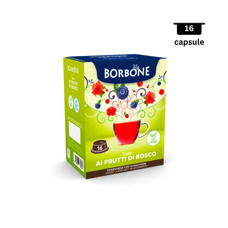 Borbone Caffe Ceai de fructe padure capsule lavazza a modo mio 800x800 1 AromaKaffe