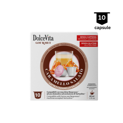Dolce Vita CARAMEL SALATO - Compatibil Nespresso- 10 Capsule