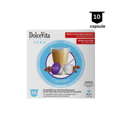 Dolce Vita Caffe Cortado - Compatibil Nespresso- 10 Capsule