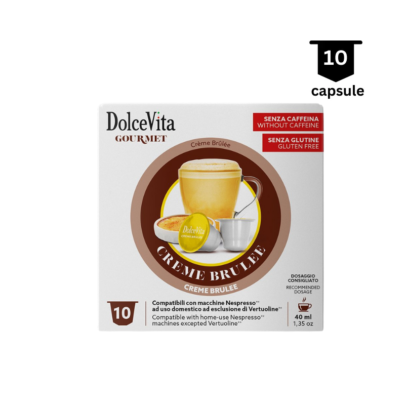 Dolce Vita Creme Brulee- Compatibil Nespresso- 10 Capsule