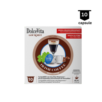 Alternative view of Dolce Vita Caffe IRISH COFFEE- Compatibil Nespresso- 10 Capsule