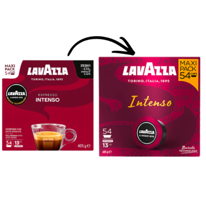 Alternative view of Lavazza Espresso Intenso - Compatibil A Modo Mio - 54 Capsule
