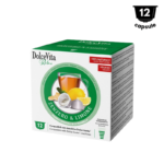 DolceVita Ceai de Ghimbir si Lămâie - Compatibili Nescafé Dolce Gusto - 12 Capsule