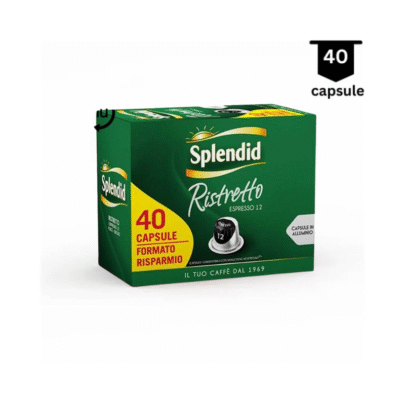 Splendid Ristretto - Compatibil Nespresso - 40 Capsule Aluminiu