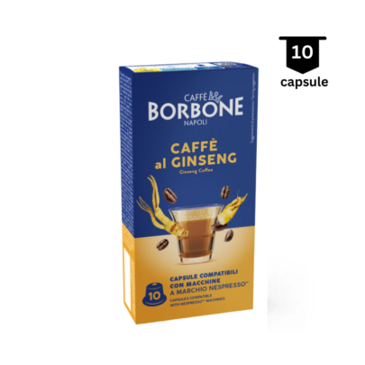 Borbone Caffe Ginseng - Compatibil Nespresso- 10 Capsule