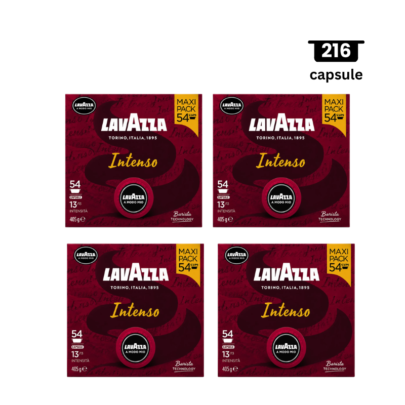 216 capsule Lavazza Espresso Intenso , 4x54 Capsule, compatibil A Modo Mio