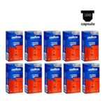 Capsule cafea 100 capsule, Lavazza Crema e Gusto Forte, 10x10 Capsule Aluminiu, Compatibil Nespresso