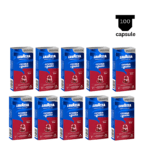 Capsule cafea 100 capsule, Lavazza Crema e Gusto Ricco , 10x10 Capsule Aluminiu, Compatibil Nespresso