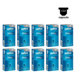 Capsule cafea 100 capsule, Lavazza DEK, 10x10 Capsule Aluminiu, Compatibil Nespresso