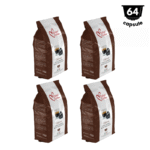 Capsule cafea 64 capsule, Italian Coffee Espresso Vigoroso, 4x16 Capsule, Compatibil Nescafè Dolce Gusto