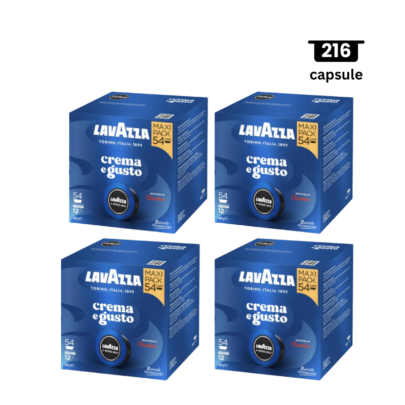 Alternative view of Capsule cafea 216 capsule, Espresso Crema e Gusto , 4x54 Capsule, compatibil A Modo Mio