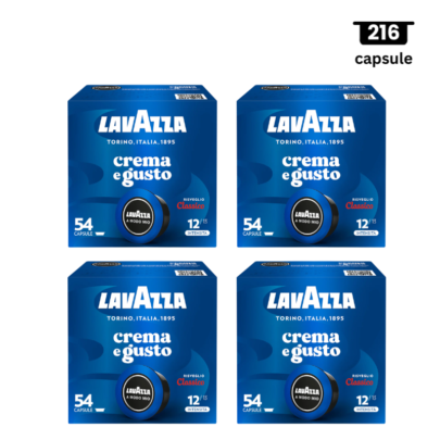 Capsule cafea 216 capsule, Espresso Crema e Gusto , 4x54 Capsule, compatibil A Modo Mio