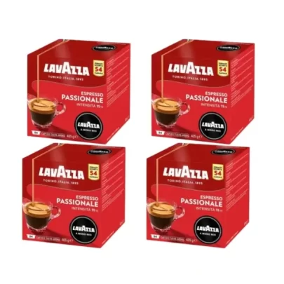 Capsule cafea 216 capsule, Lavazza Espresso Passionale , 4×54 Capsule, compatibil A Modo Mio