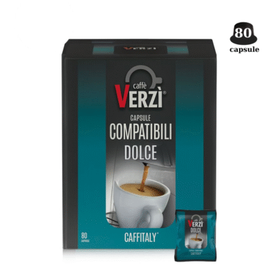 Caffe Verzi Aroma Dolce – Compatibile Cafissimo / Caffitaly- 80 Capsule