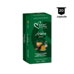 Italian Coffee Arabica 100%- Compatibil Nespresso - 20 Capsule Aluminiu
