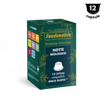 Sandemetrio Notte Biologico - Compatibil Dolce Gusto - 12 Capsule