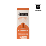 Bialetti Cremoso - Compatibil Nespresso - 10 Capsule Aluminiu