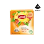 Lipton Ceai Negru cu Fructe Tropicale - 20 pliculețe