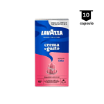 Lavazza Crema e Gusto Dolce - Compatibil Nespresso- 10 Capsule Aluminiu